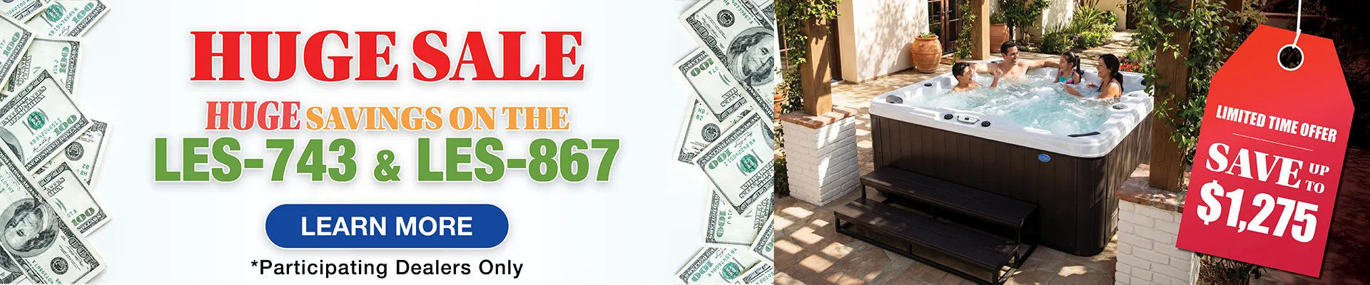 Calspas hot tub being used in a family setting - Gaylord